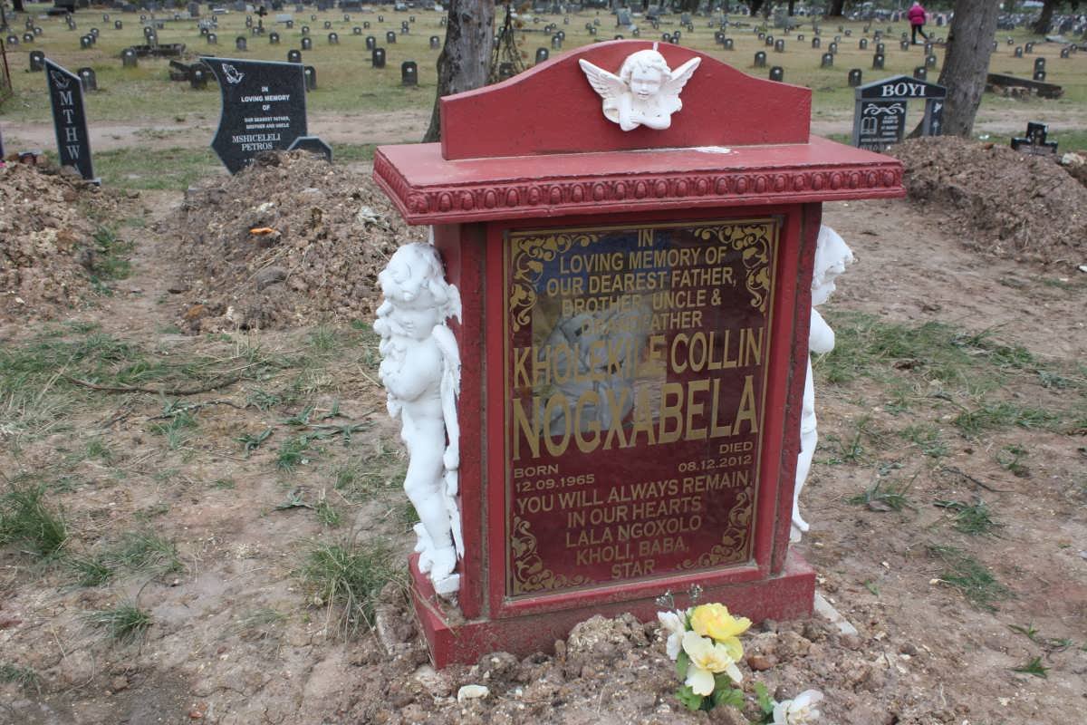 NOGXABELA Kholekile Colin 1965-2012
