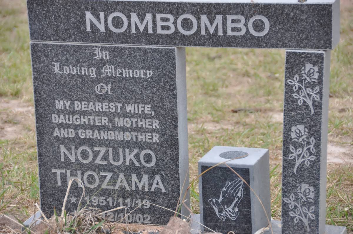 NONBOMBO Nozuko Thozama 1951-2012