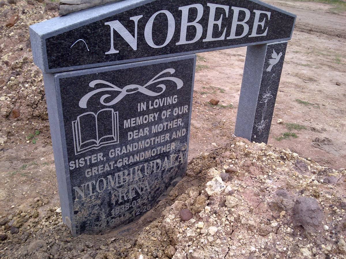 NOBEBE Ntombikudala Rina 1938-2012