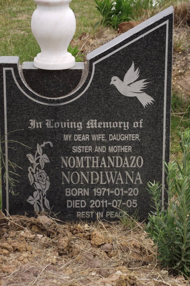 NONDLAWANA Nomthandazo 1971-2011