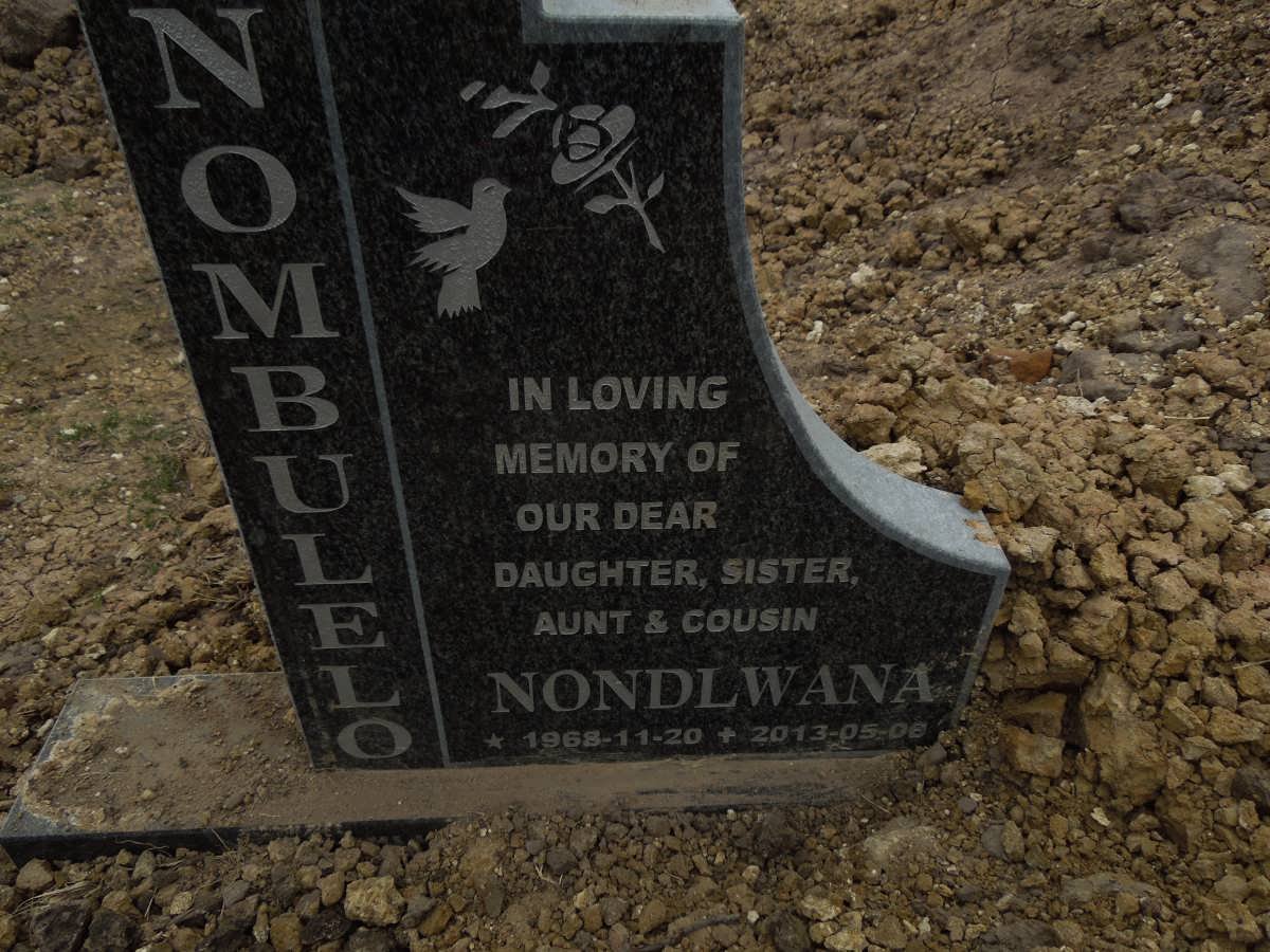 NOMBULELO Nondlwana 1968-2013