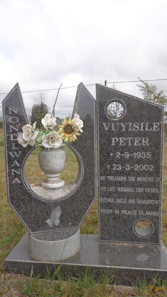 NONDLWANA Vuyisile Peter 1935-2002