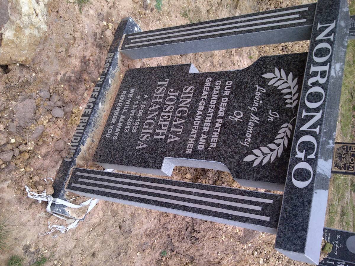 NORONGO Singata Joseph Tshangisa 1925-2013