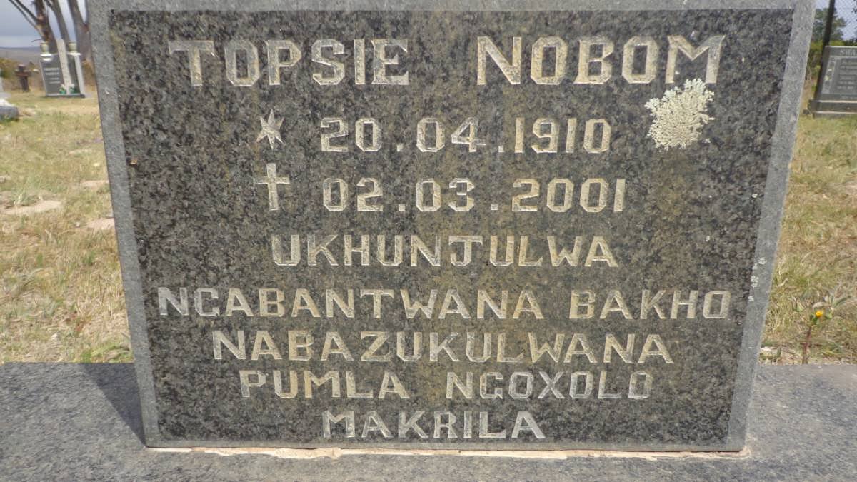 NOBOM Topsie 1910-2001