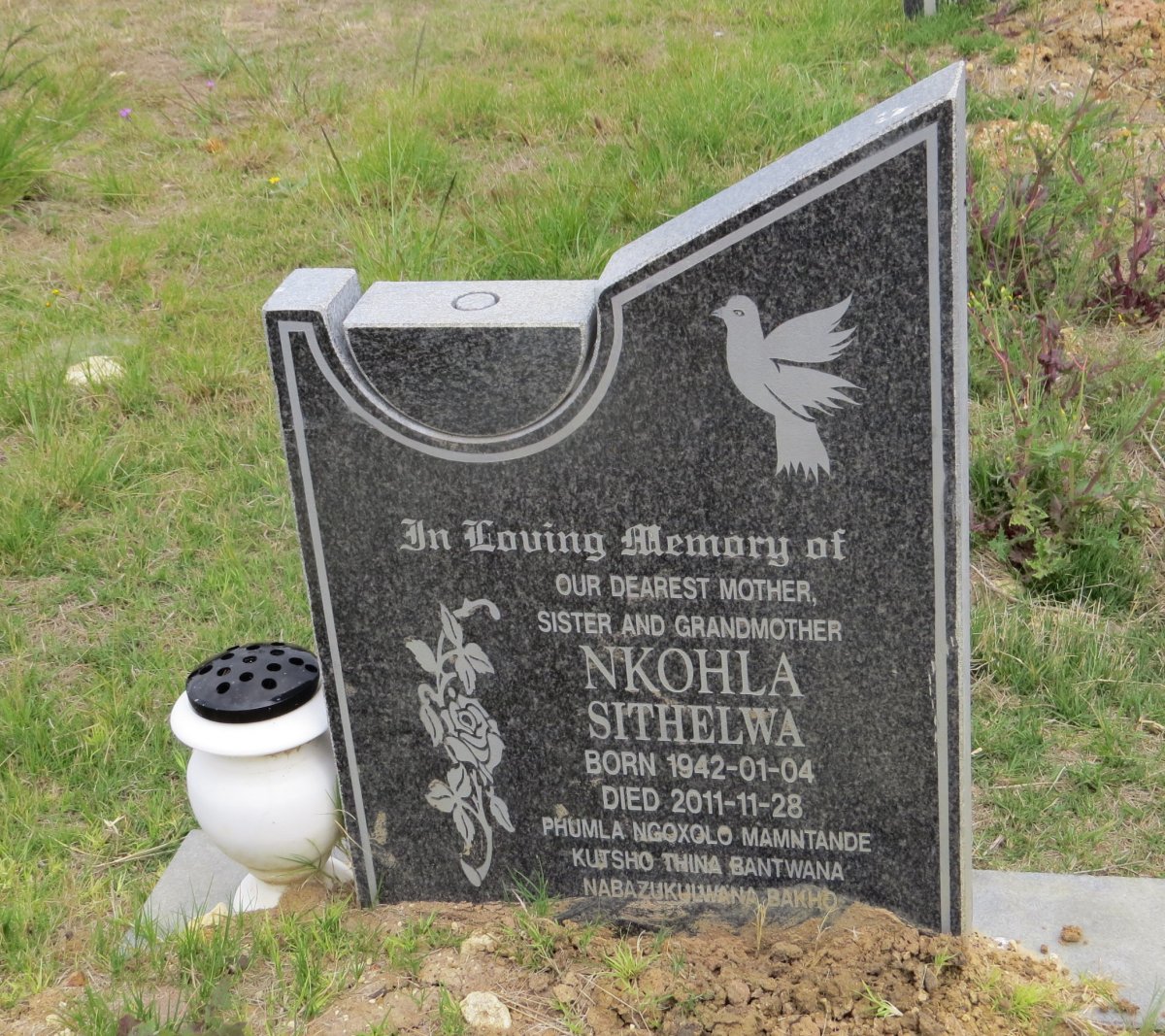 NKOHLA Sithelwa 1942-2011