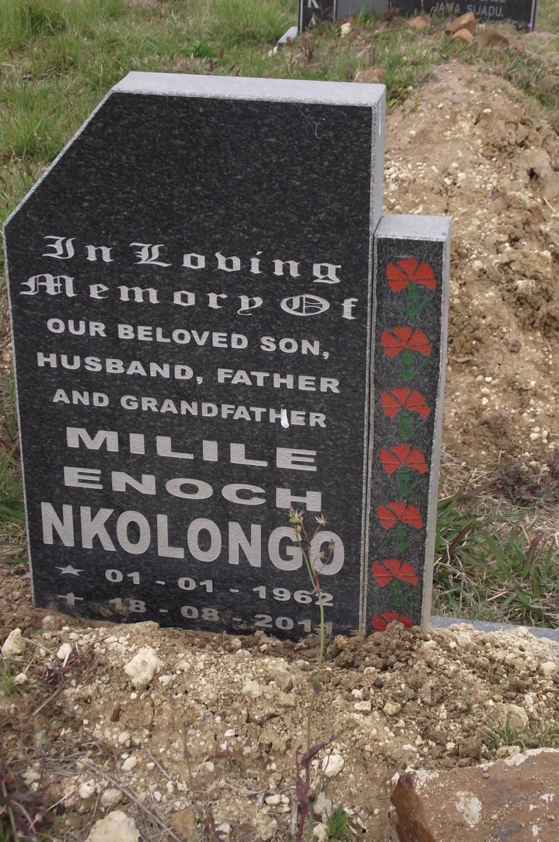NKOLONGO Milile Enoch 1962-2011
