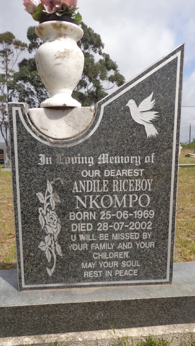 NKOMPO Andile Riceboy 1969-2002