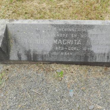 NIEMAND Jacoba Magrieta 1923-1977