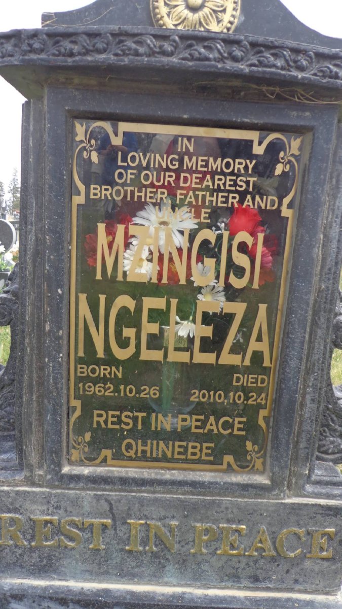 NGELEZA Mzingisi 1962-2010