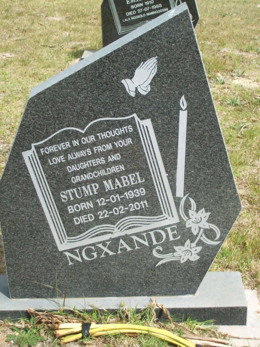 NGXANDE Stump Mabel 1939-2011