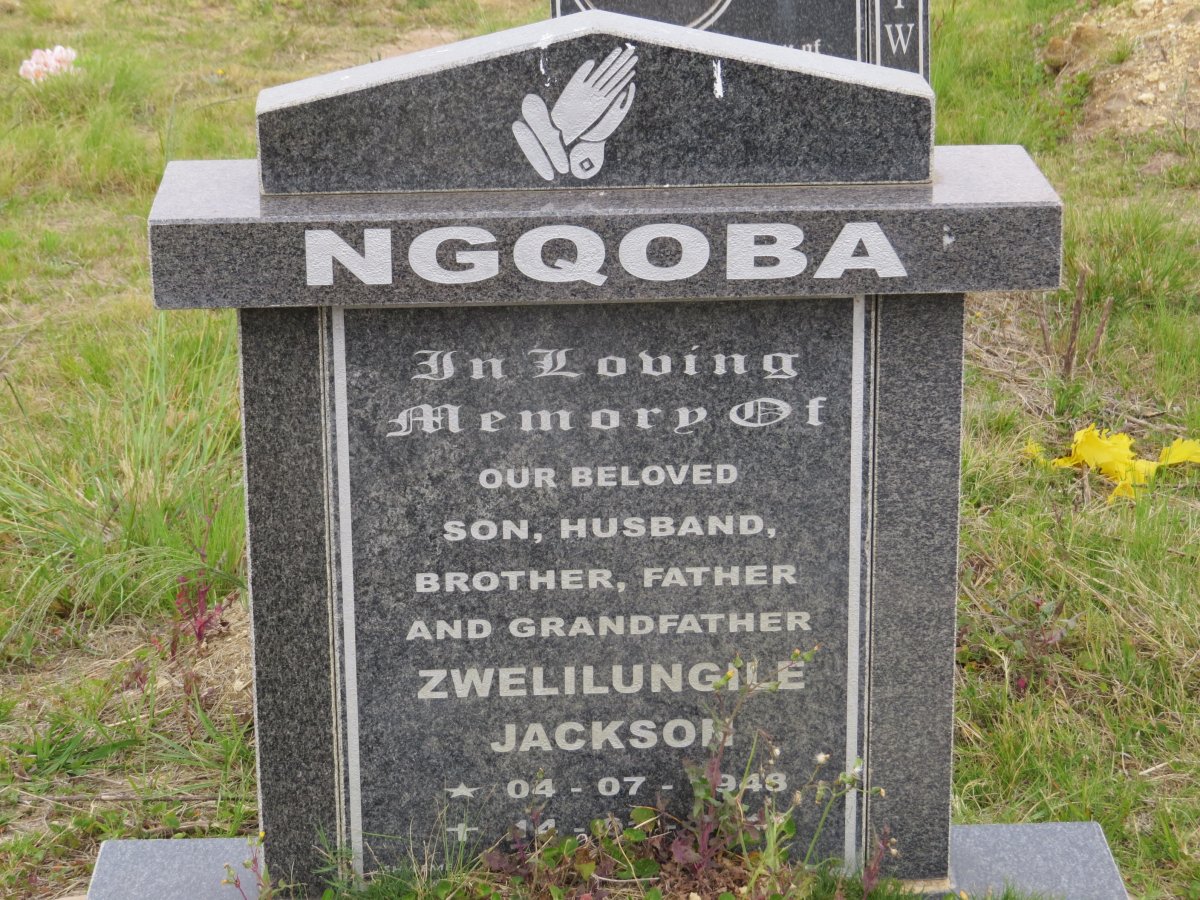 NGQOBA Zwelilungile Jackson 1948-