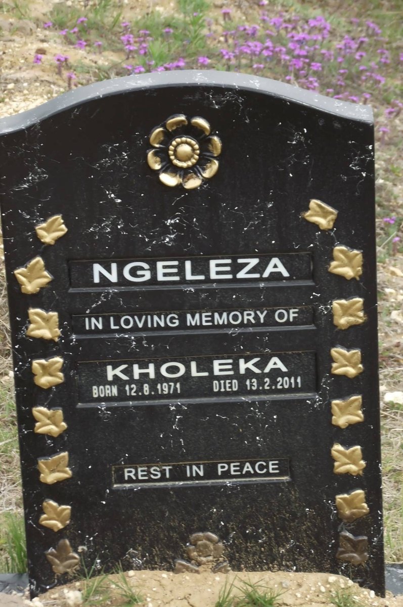 NGELEZA Kholeka 1971-2011