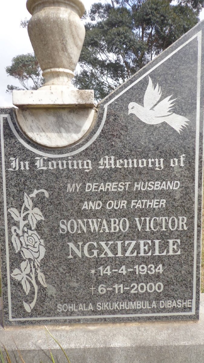 NGXIZELE Sonwabo Victor 1934-2000