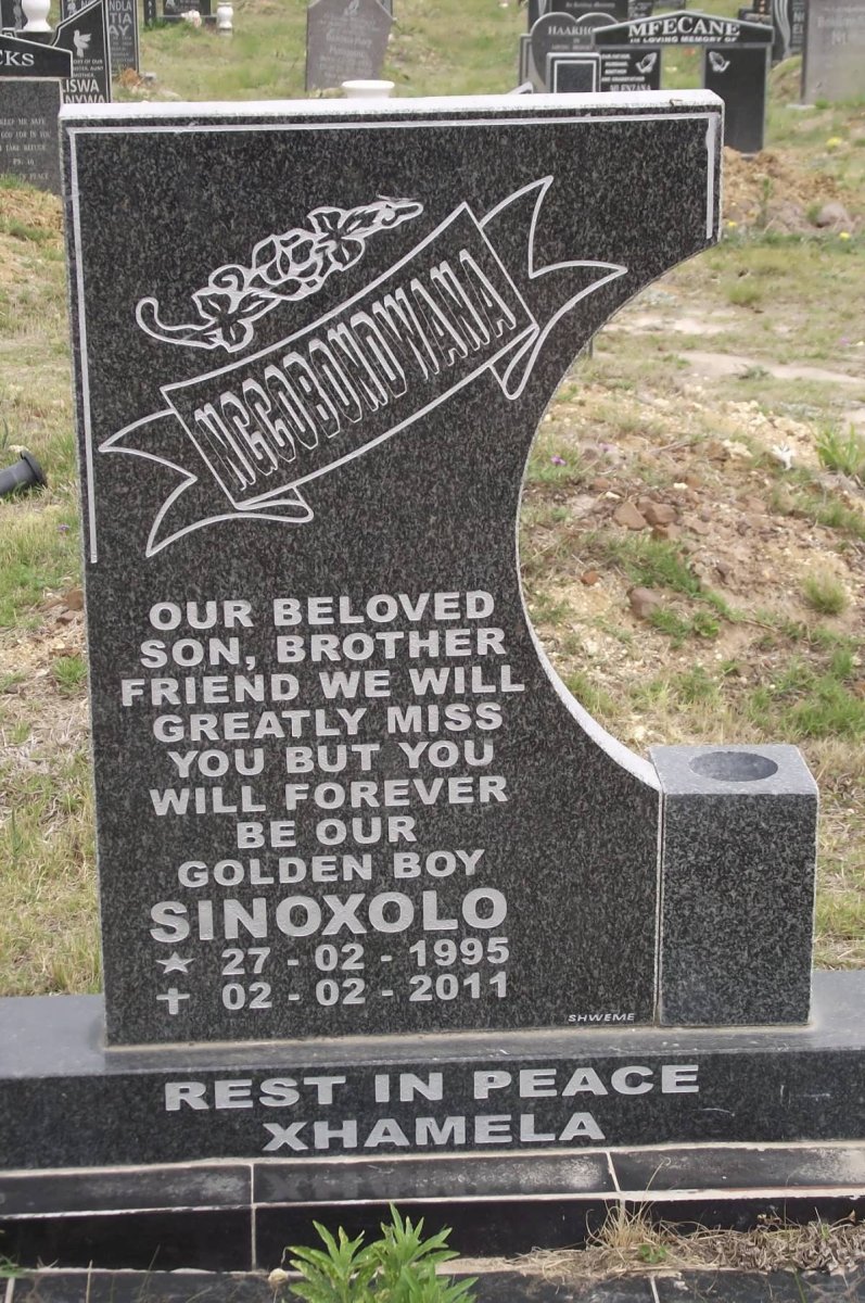 NGCOBONDWANA Sinoxolo 1995-2011