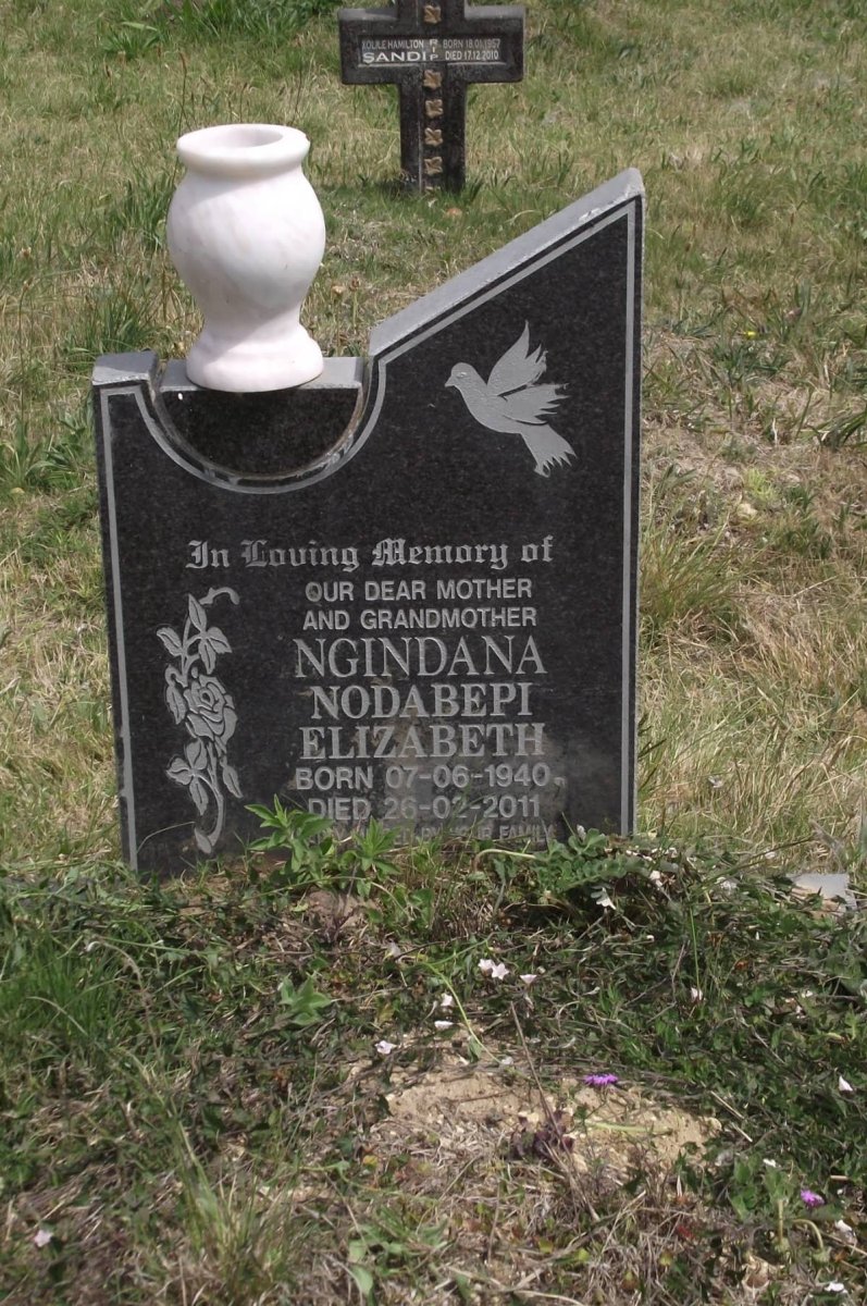 NGINDANA Nodabepi Elizabeth 1940-2011