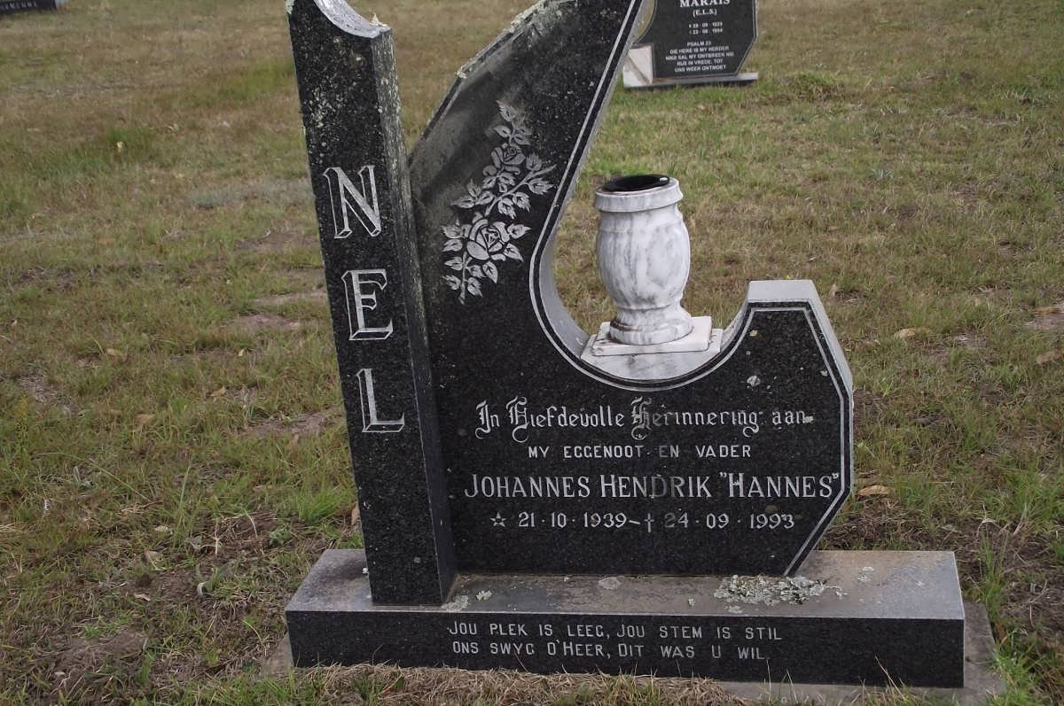 NEL Johannes Hendrik 1939-1993