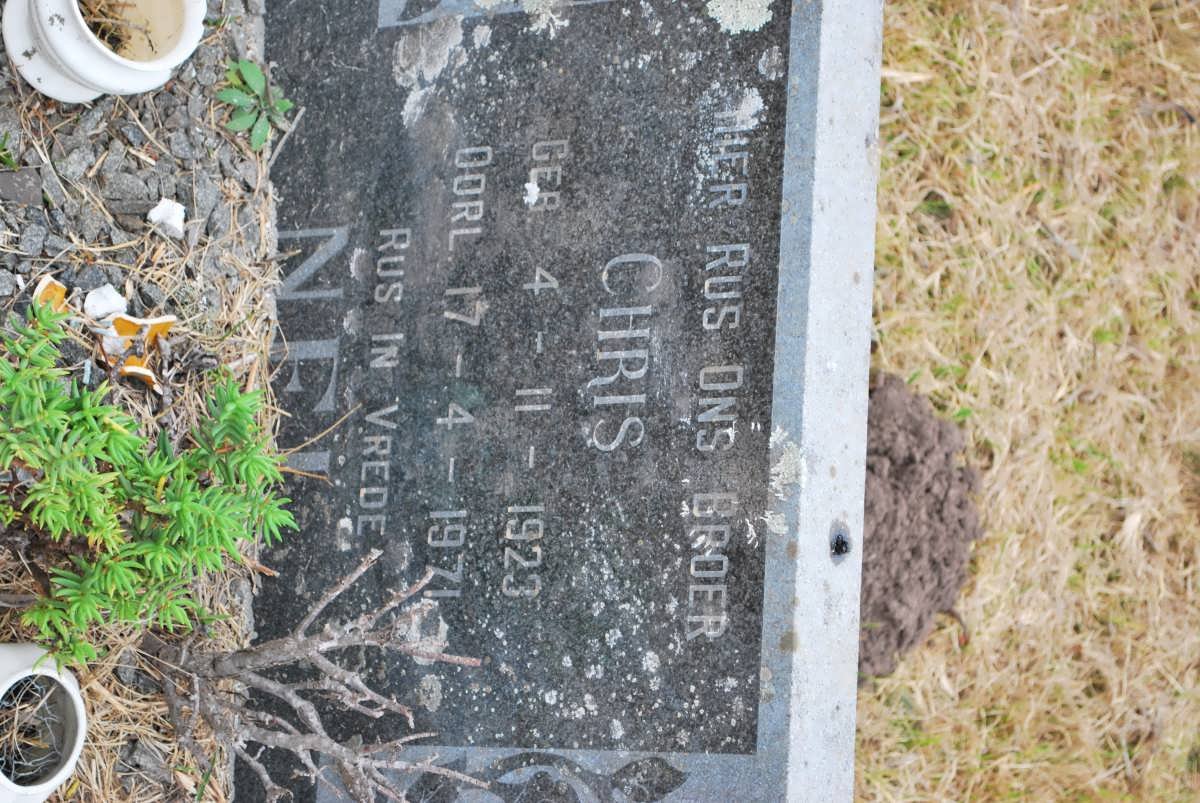 NEL Chris 1923-1971