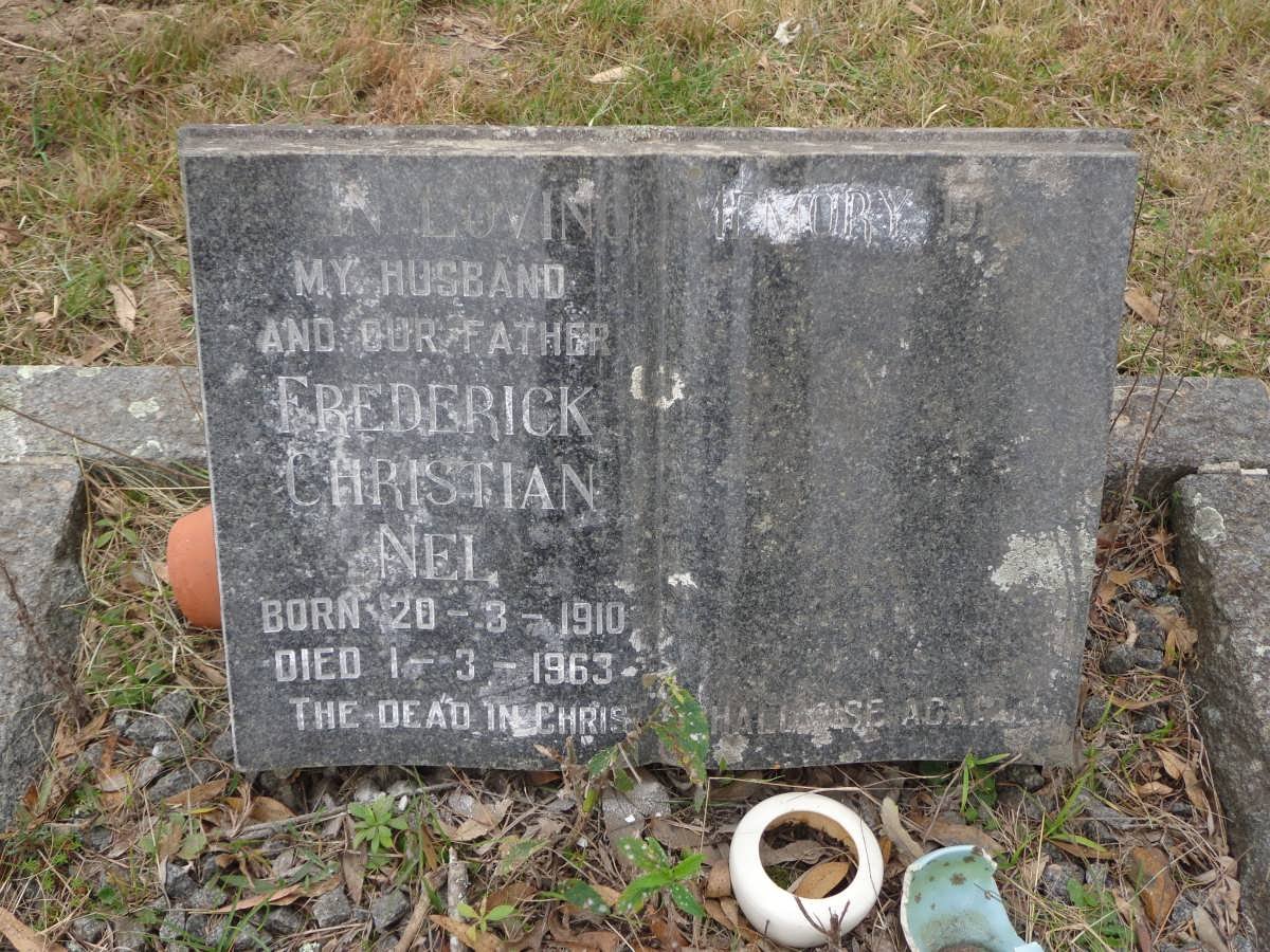 NEL Frederick Christian 1910-1963