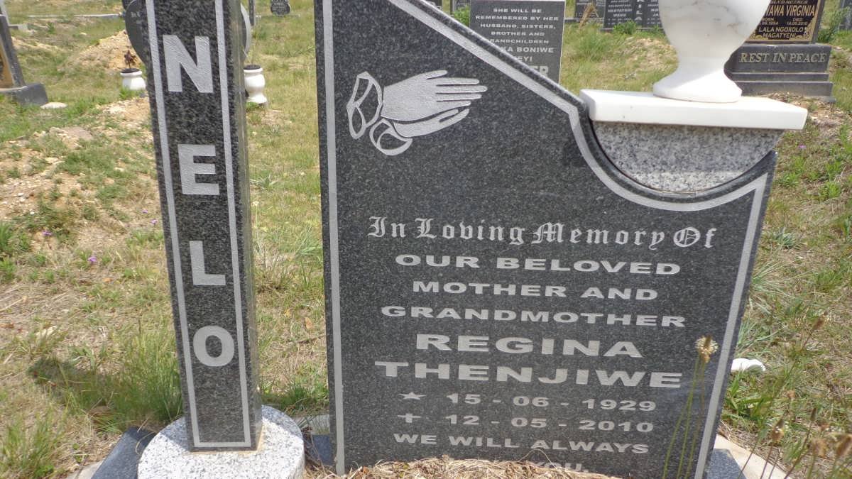 NELO Regina Thenjiwe 1929-2010