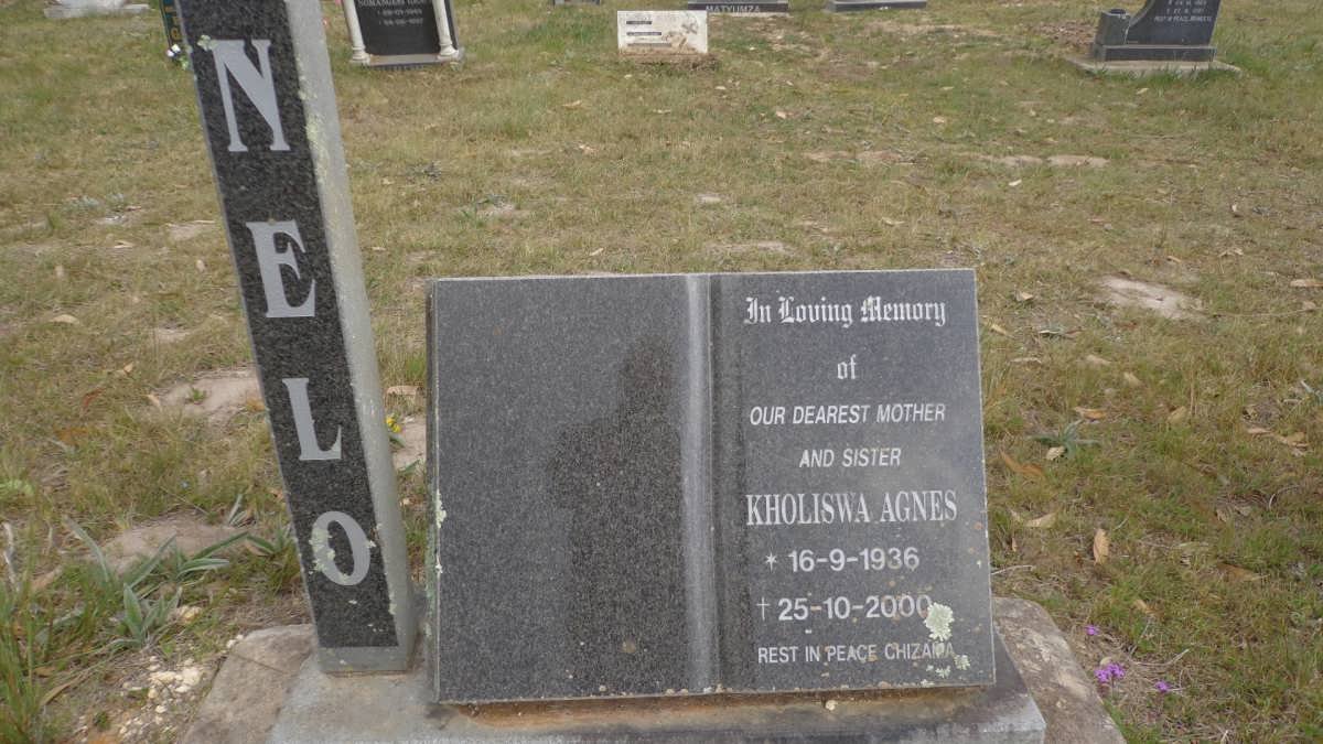 NELO Kholiswa Agnes 1936-2000
