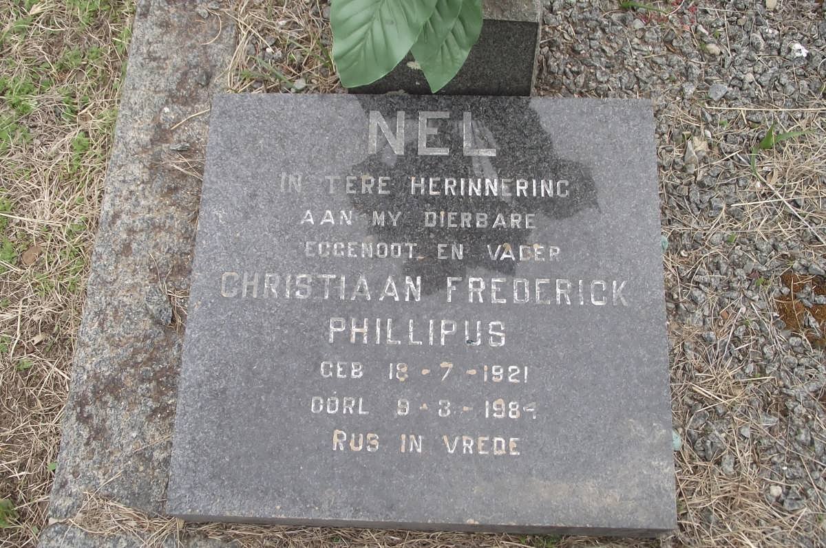 NEL Christiaan Frederick Phillipus 1921-1984