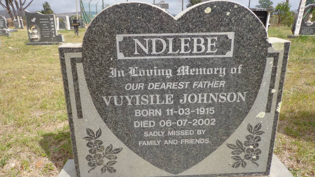 NDLEBE Vuyisile Johnson 1915-2002