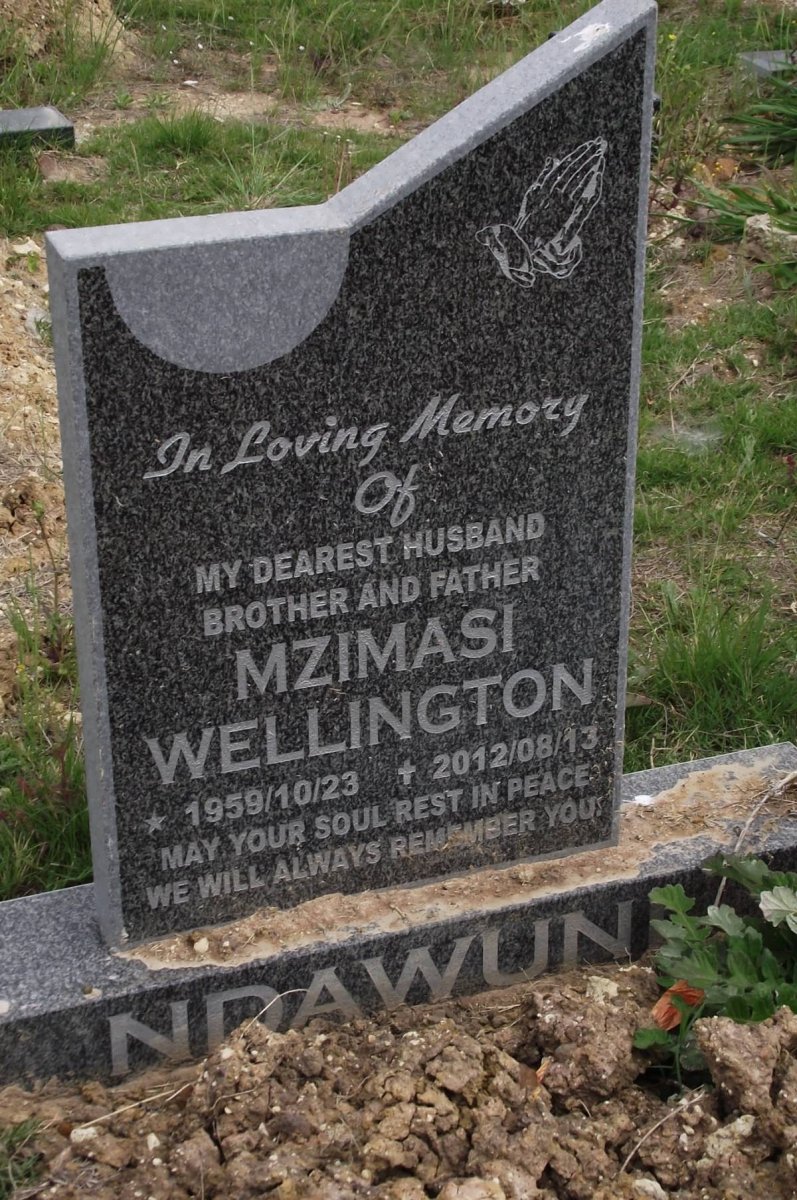 NDAWUNI Mzimasi Wellington 1959-2012