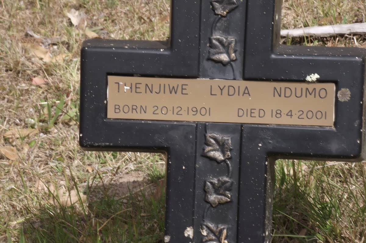NDUMO Thenjiwe Lydia 1901-2001