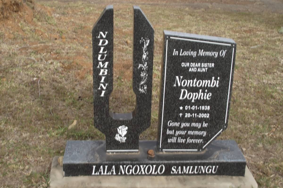 NDLUMBINI Nontombi Dophie 1938-2002