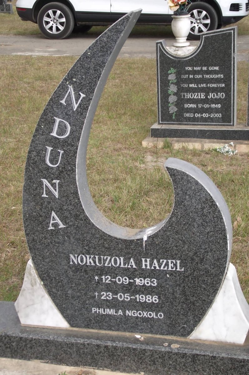 NDUNA Nokuzola Hazel 1963-1986