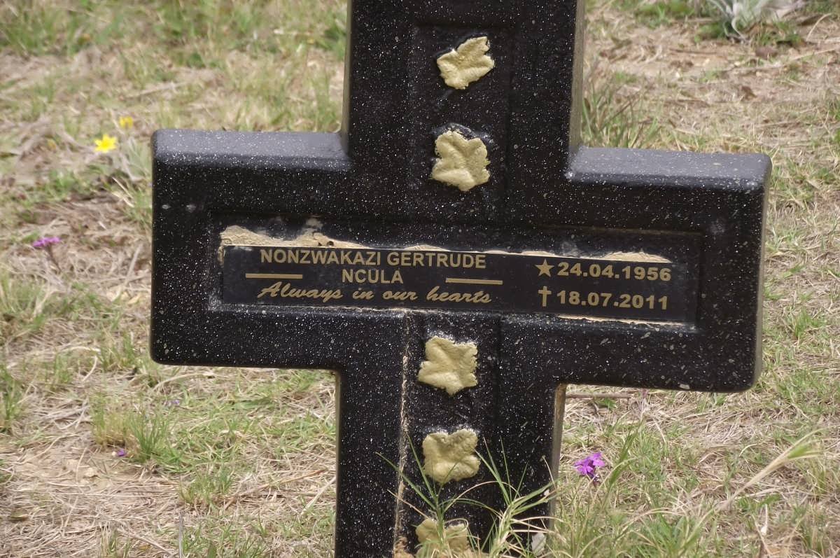 NCULA Nonzwakazi Gertrude 1956-2011