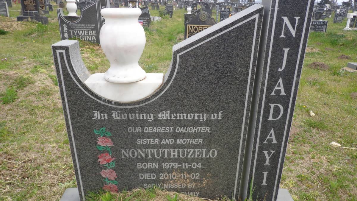 NJADAYI Nontuthuzelo 1979-2010