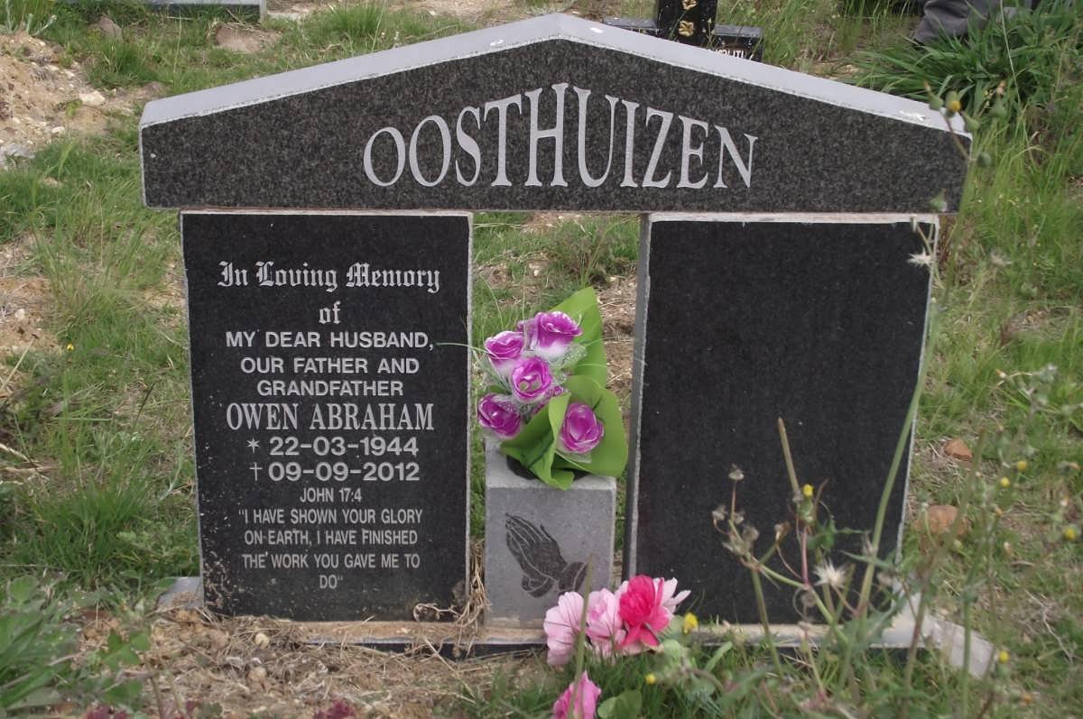 OOSTHUIZEN Owen Abraham 1944-2012