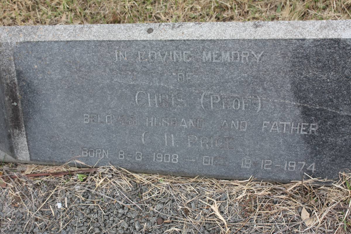 PRICE Chris. 1908-1974