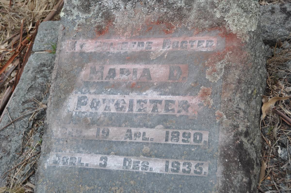POTGIETER Maria D. 1890-1935