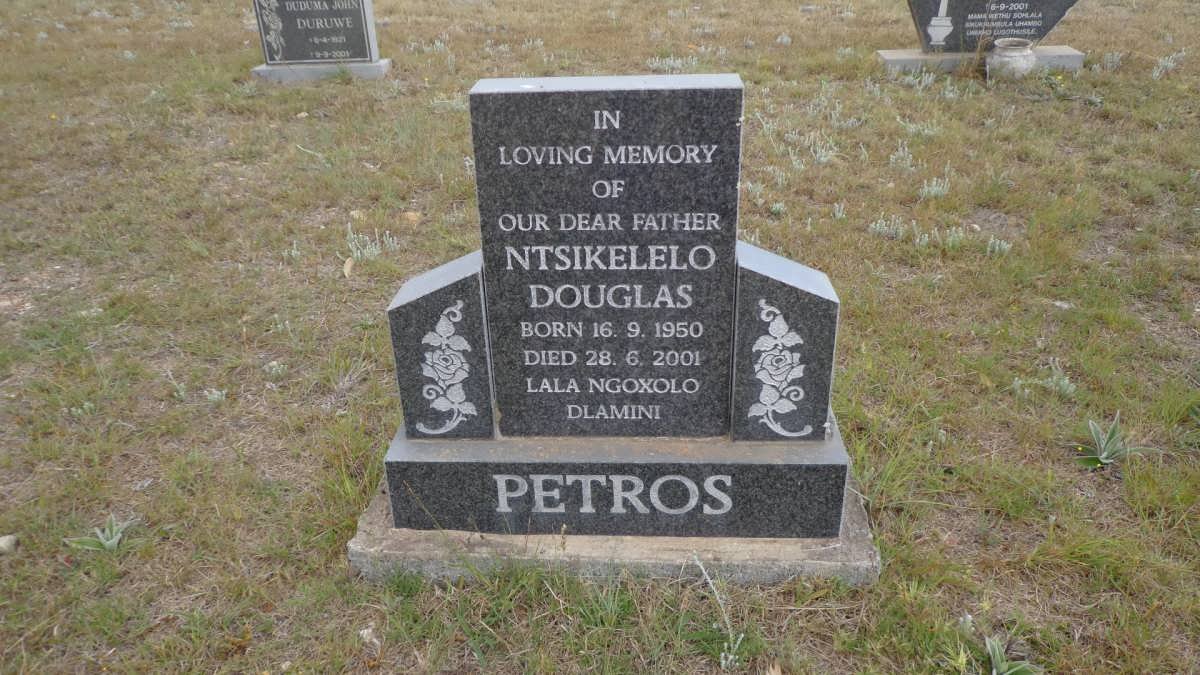 PETROS Ntsikelelo Douglas 1950-2001