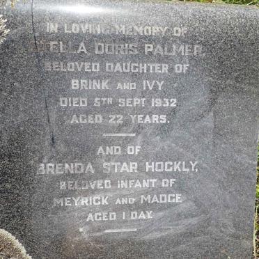 PALMER Stella Doris -1932 :: HOCKLY Brenda Star
