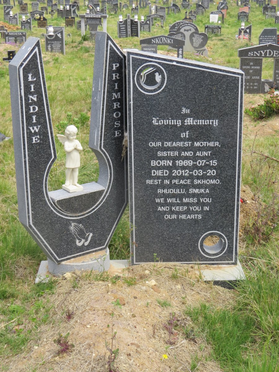 QOBE Lindiwe Primrose 1969-2012