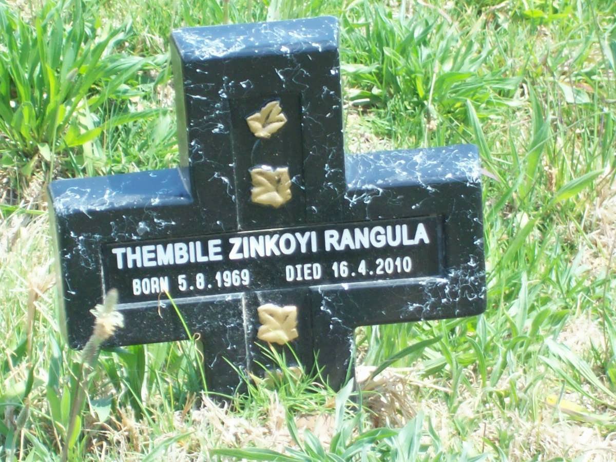 RANGULA Thembile Zinkoyi 1969-2010