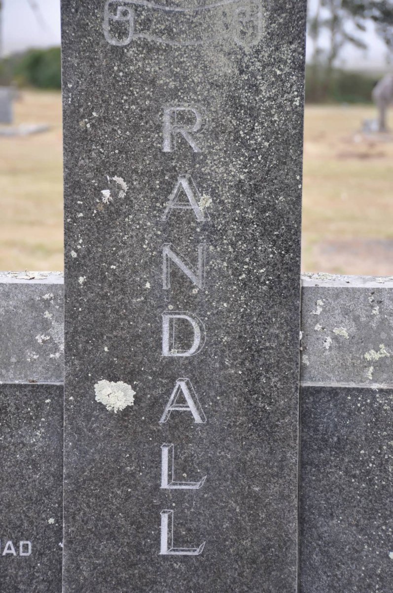 RANDALL Norman Bennie 1927-1972