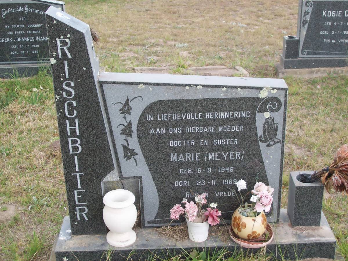 RISCHBITER Marie nee MEYER 1946-1989