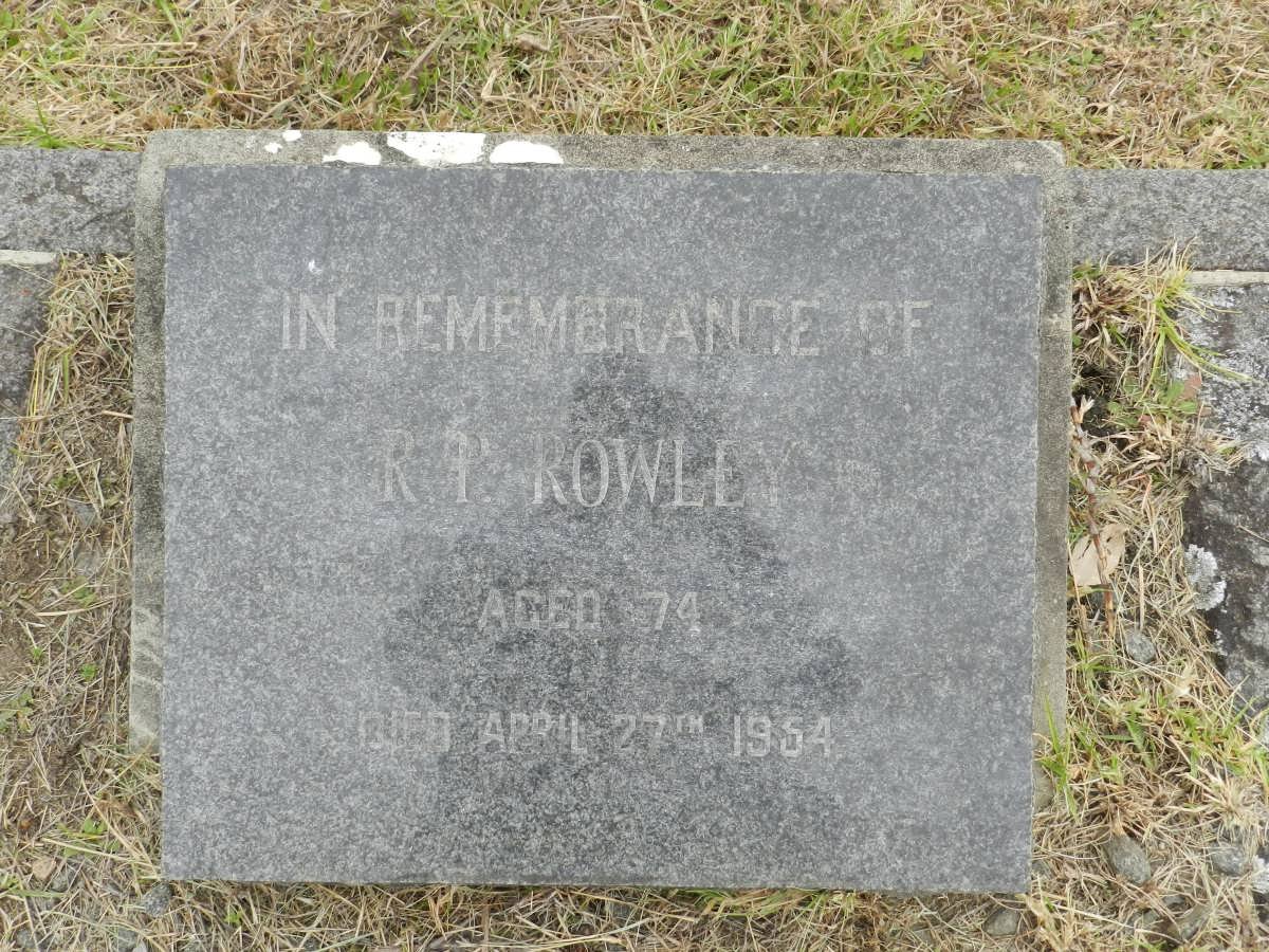ROWLEY R.T. -1954 