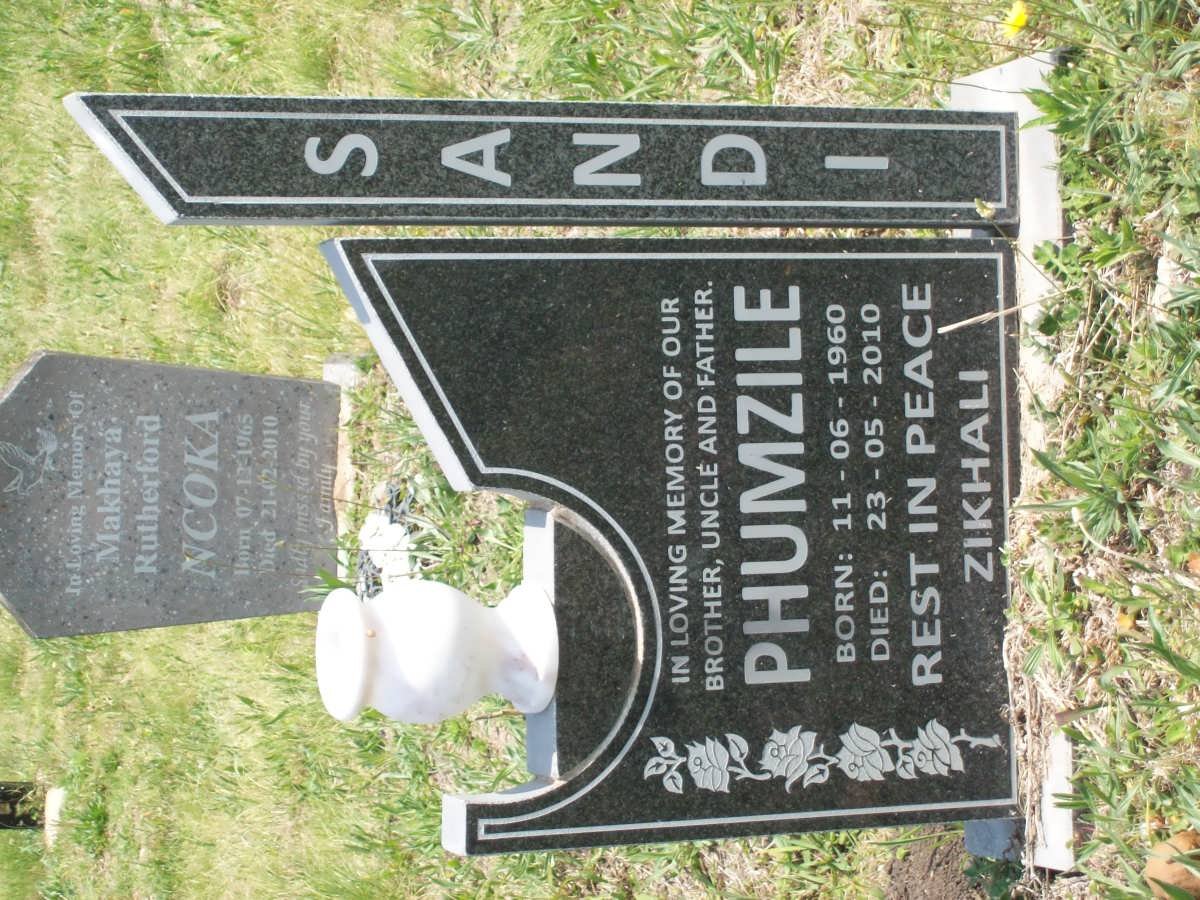SANDI Phumzile 1960-2010