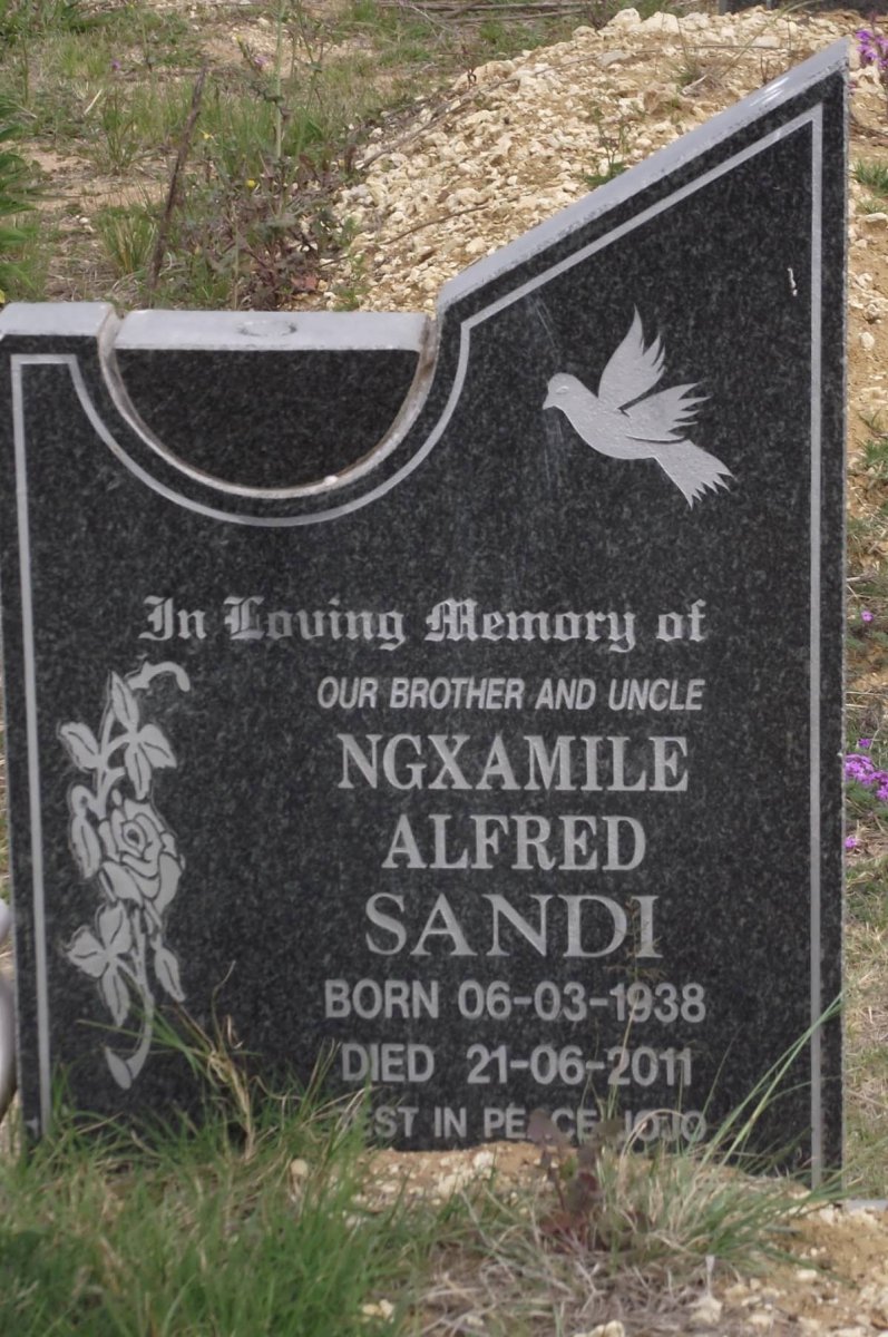 SANDI Ngxamile Alfred 1938-2011