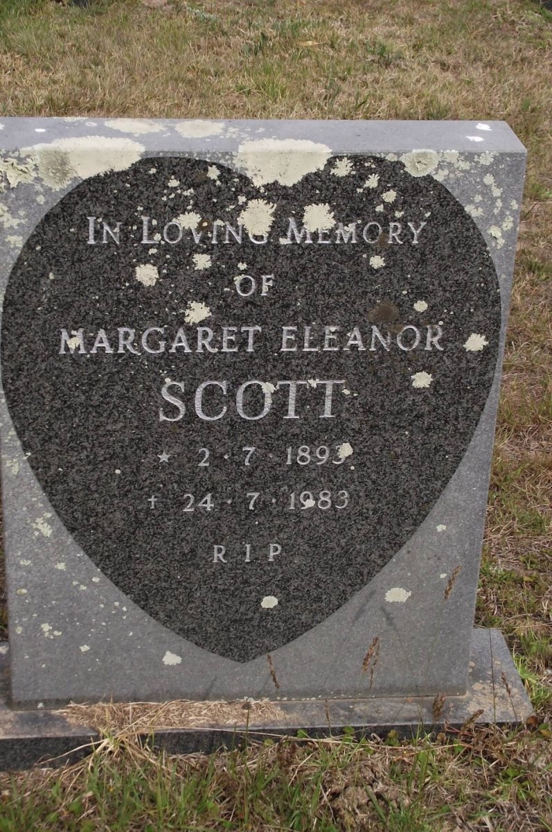 SCOTT Margaret Eleanor 1893-1983