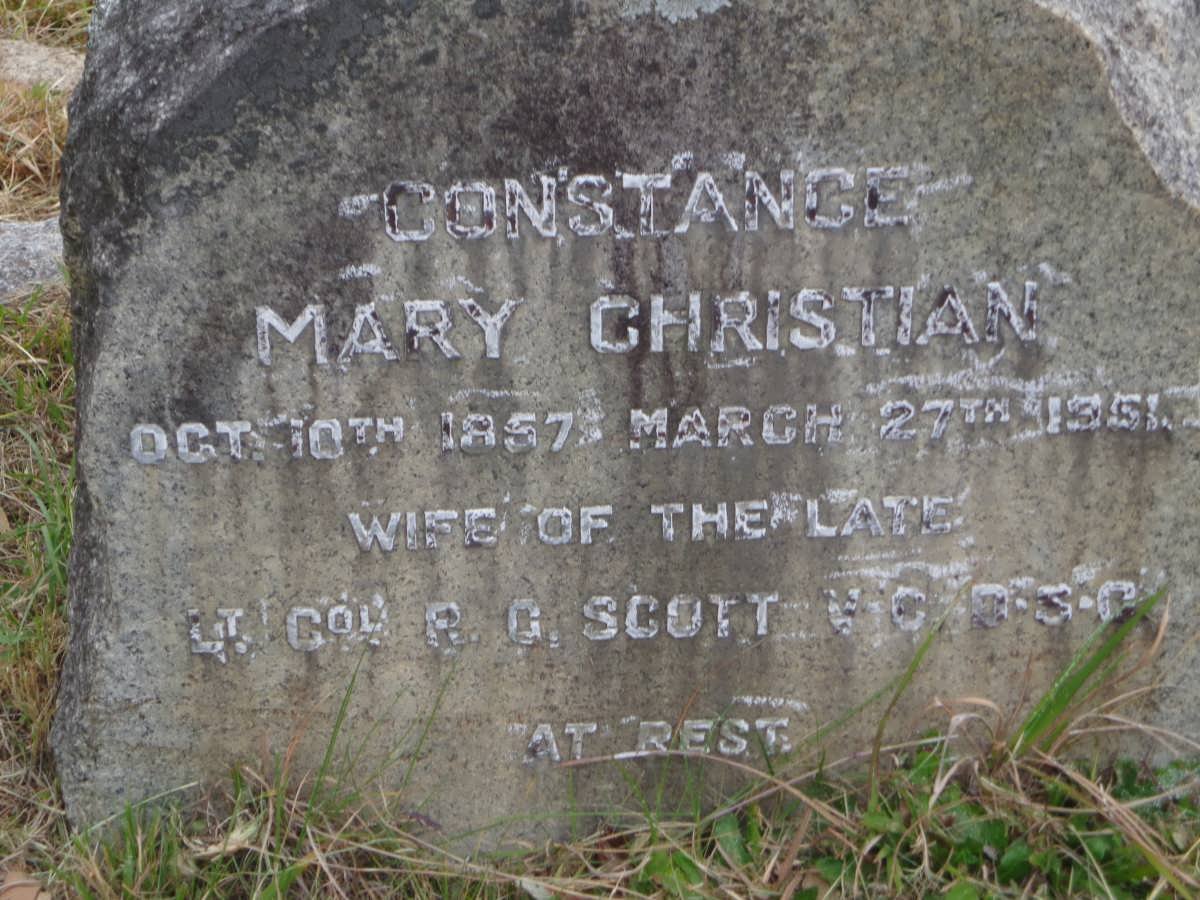 SCOTT Constance Mary Christian 1857-1951