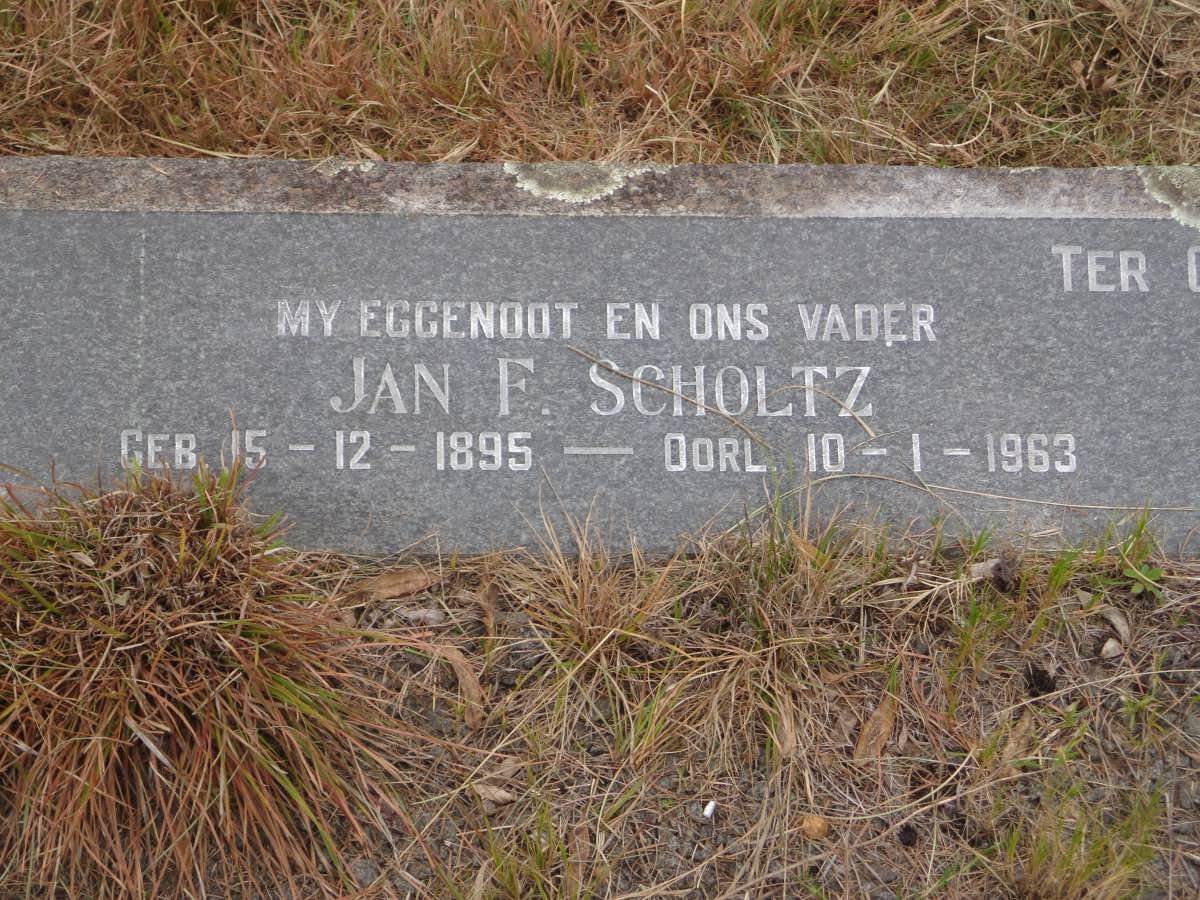 SCHOLTZ Jan F. 1895-1963