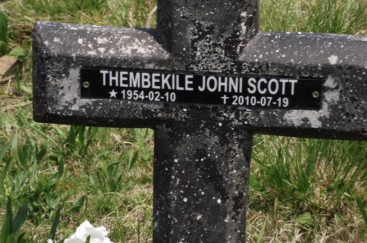 SCOTT Thembekile Johni 1954-2010