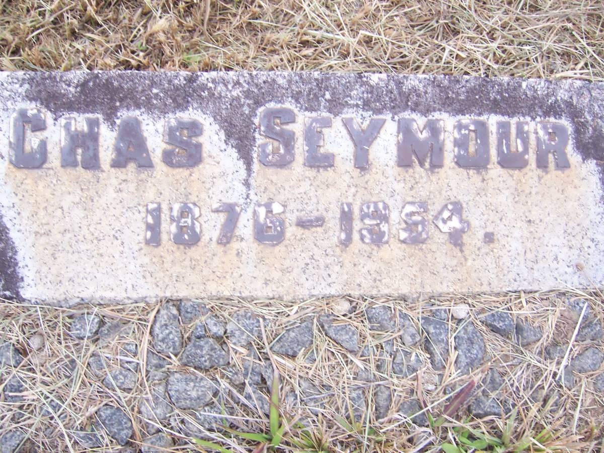 SEYMOUR Chas 1876-1954
