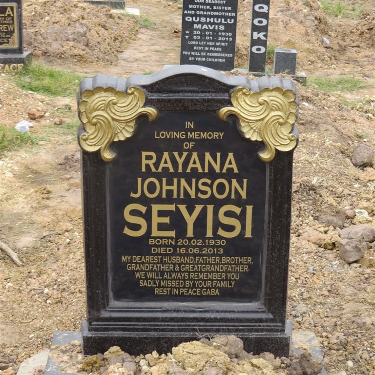 SEYISI Rayana Johnson 1930-2013